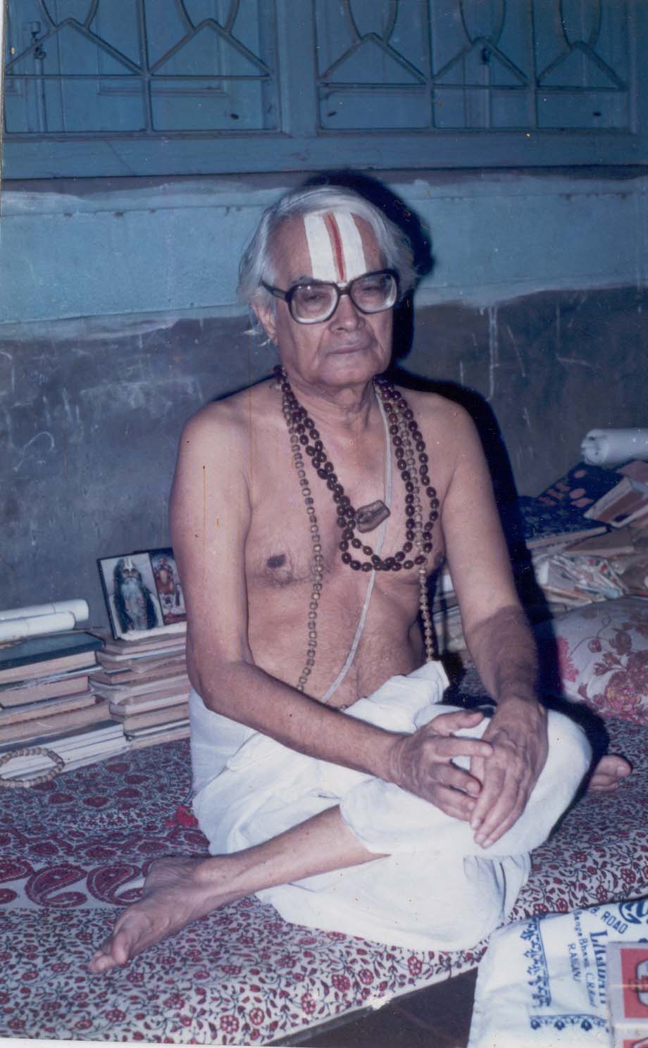Figure 5: Srimat Bhumananda Dev, at his Raniganj residence